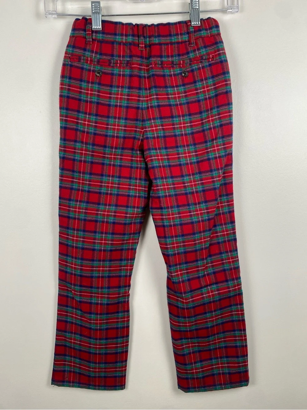 Gymboree Boys Family Celebrations Plaid Pants size 6